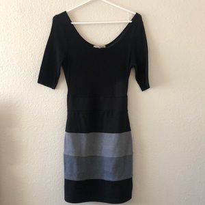Small Black Scoop Neck Dress